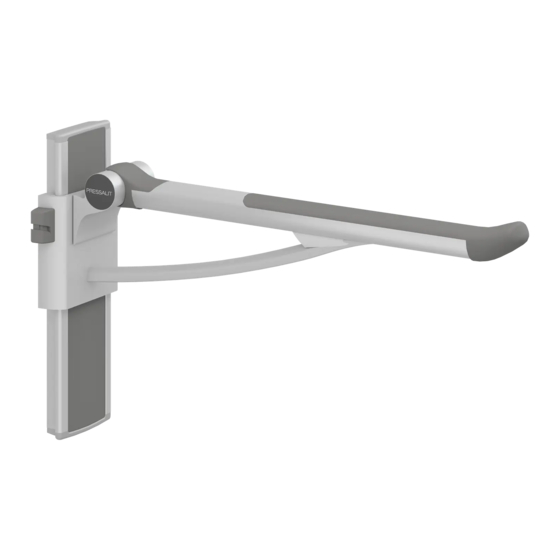 Pressalit Care R3150 Mounting Instruction