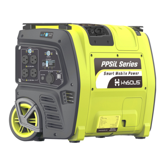 Hysolis PPSiL Series Owner's Manual