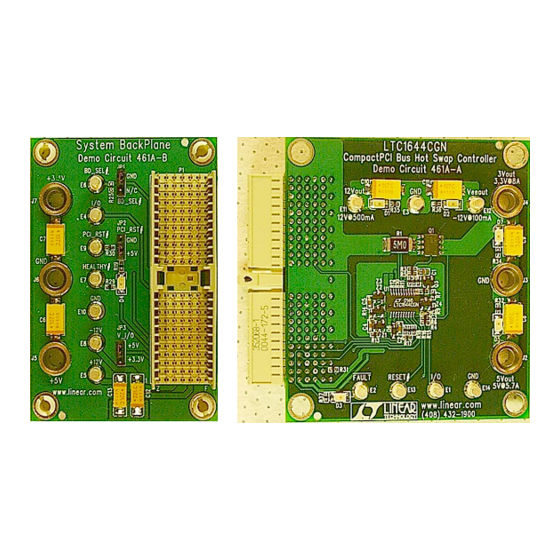 Linear Technology 461A-A Quick Start Manual