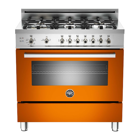 Bertazzoni PRO36 6 DFS X Installation, Use & Care Manual