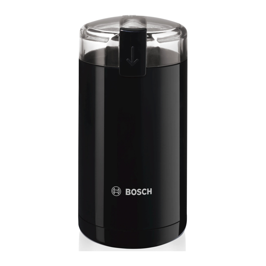 Bosch TSM6A013B Manual