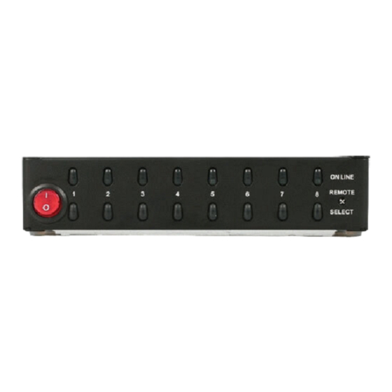 StarTech.com VS415RVGA Instruction Manual