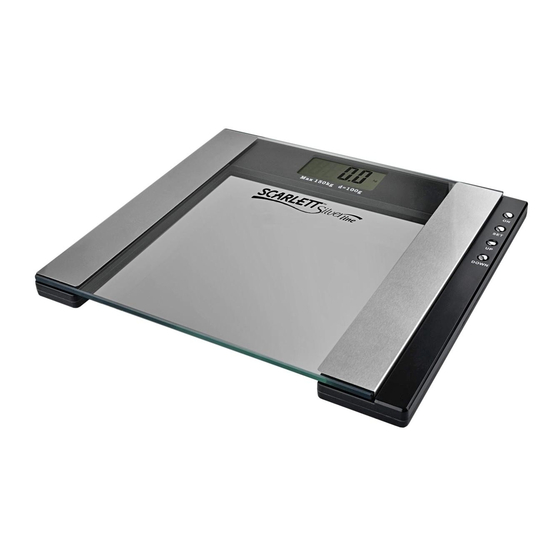 Scarlett SL-1558 Instruction Manual