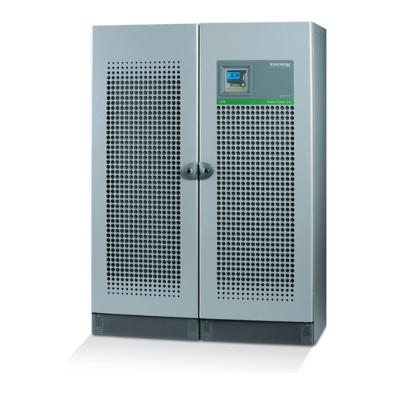 socomec Green Power 2.0 Installation Manual