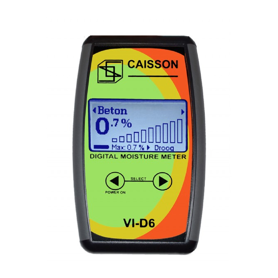 CAISSON VI-D6 Manual