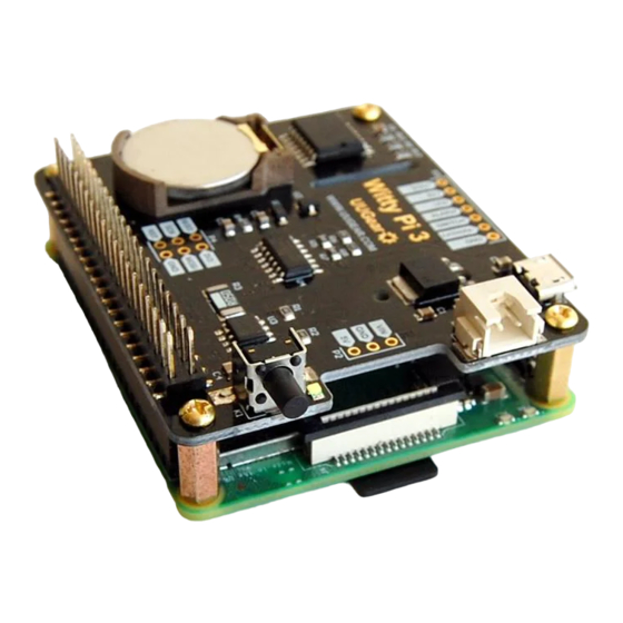 UUGear Witty Pi 3 User Manual