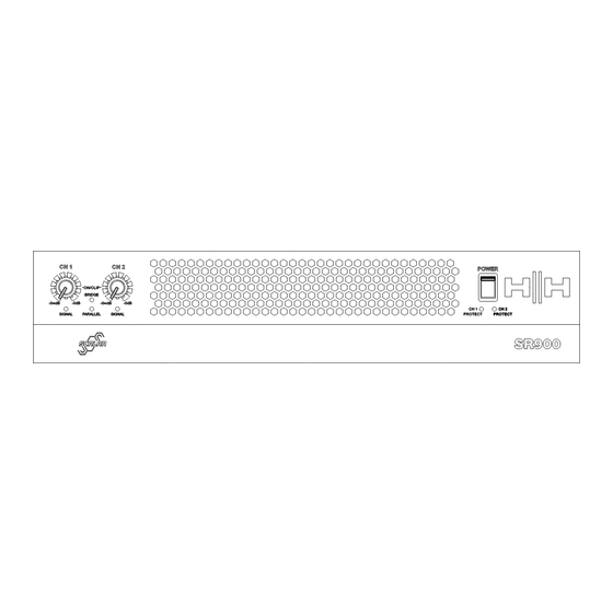 HH Electronics SCALAR SR Series Manuals
