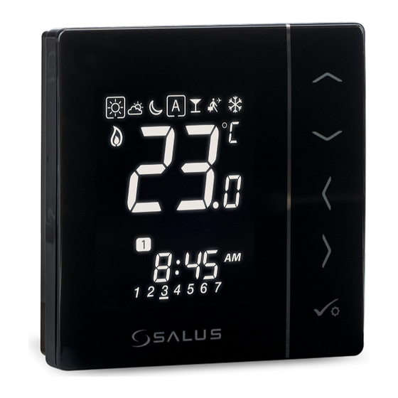 Computime Salus Controls VS30W Thermostat Manuals
