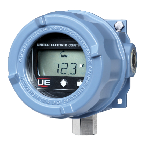 United Electric Controls One Series Installation And Maintenance Instructions Manual