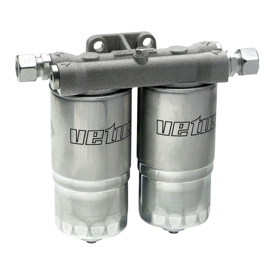 Vetus WS180 Filter Separator Fuel Manuals