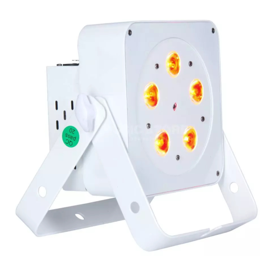 Lightmaxx FLAT PAR TRI SNOW User Manual