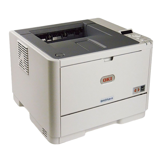 Oki 431dn+ User Manual
