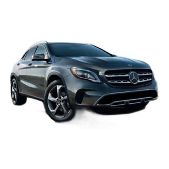 Mercedes-Benz GLA 2018 Manuals