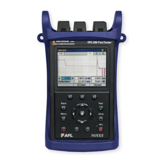 AFL NOYES OFL280-10x Quick Start Manual