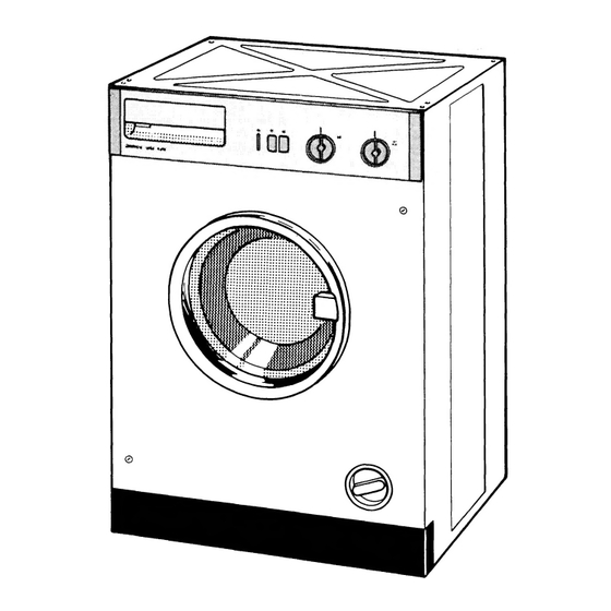 Zanussi WDI 9091 Instructions For The Use And Care