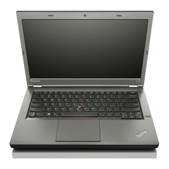 Lenovo ThinkPad T440p Manuals