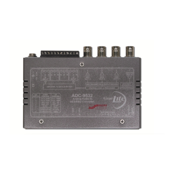 Gear Lite ADC-9532 User Manual