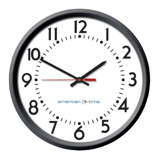 American Time Wi-Fi Clocks Installation And Operation Manual