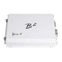 B2 Audio Zero.3 Owner's Manual