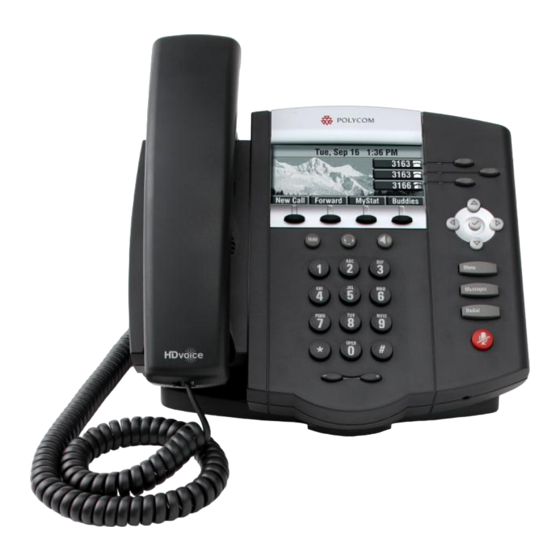 Polycom IP 450 User Manual