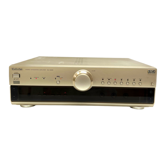 Technics SEA1010 - STEREO POWER AMPLIFI Service Manual