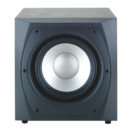 infinity entra two subwoofer