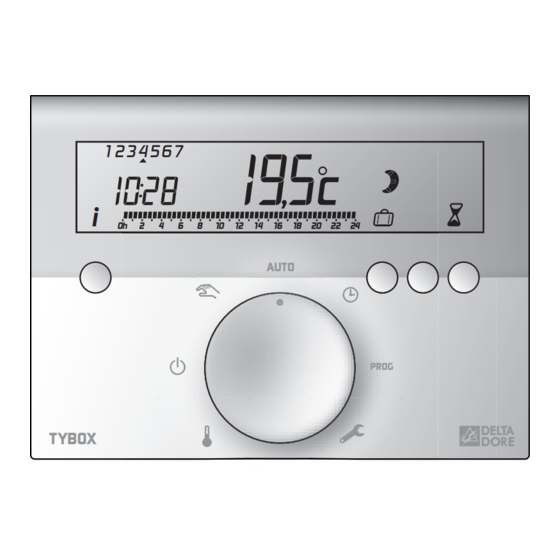 Heating thermostat - TYBOX 5000 - DELTA DORE - room / electronic