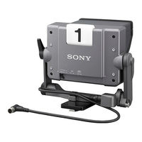 Sony HDVF-C730W Operation Manual