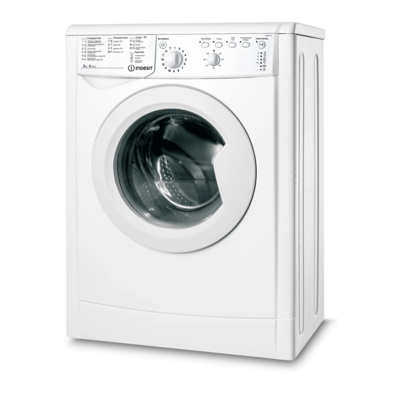 Indesit IWB 5105 Instructions For Use Manual