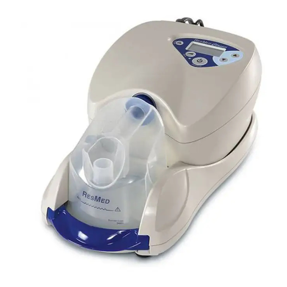 cpap resmed tango manual