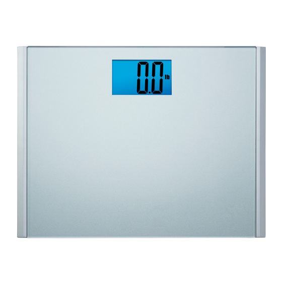EatSmart Precision Plus Bilancia Pesapersone Digitale - Piattaforma Extra Large 39x29 Cm - Capacità 199,6 Kg - LCD Retroilluminato