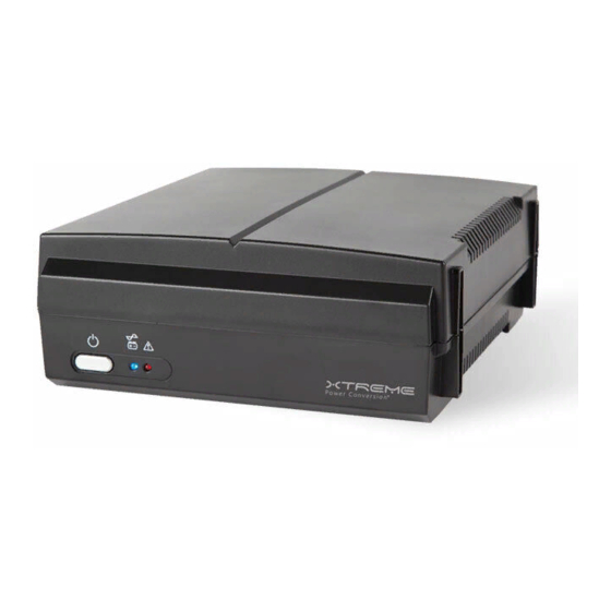 Xtreme Power Conversion 600VA User Manual