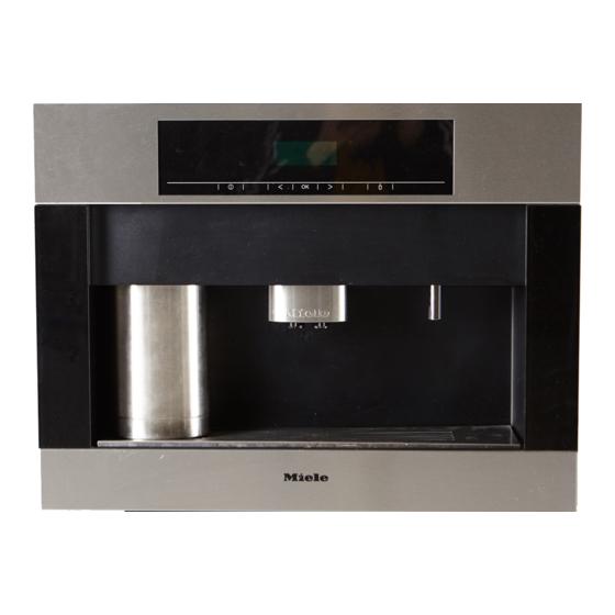 MIELE CVA 4066 QUICK MANUAL Pdf Download ManualsLib