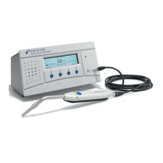 Inficon Sensistor ISH2000 Series Operating Manual