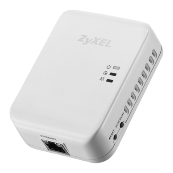 ZyXEL Communications Powerline Ethernet Adapter PLA401 v2 Quick Start Manual