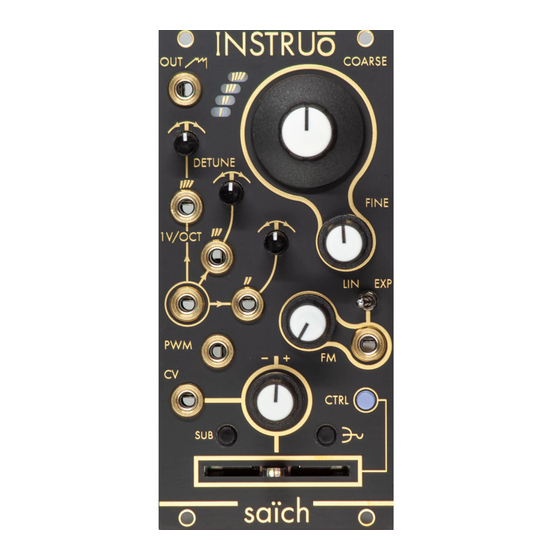 Instruo Saich Manual