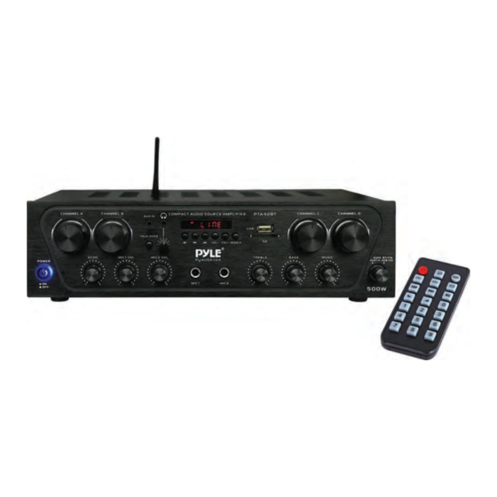 Pyle PTA42BT User Manual