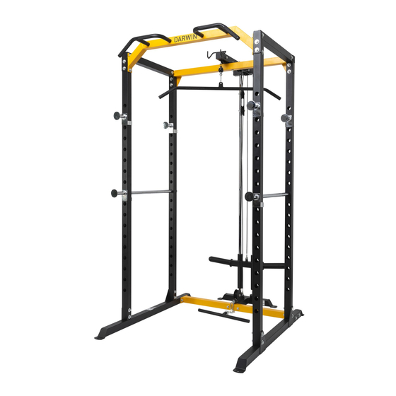 Darwin Fitness Power Cage DF-CAGE Assembly Instructions Manual