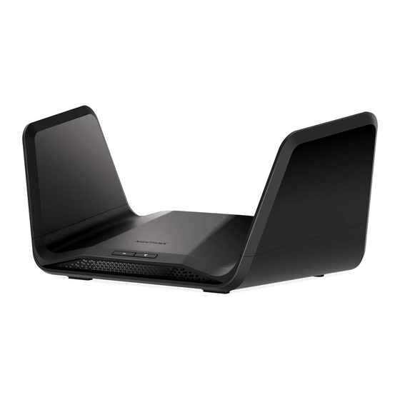 TPG Netgear Nighthawk RAX80 Setup Manual