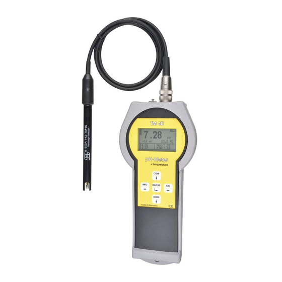 Xylem TM 40 Operating Manual