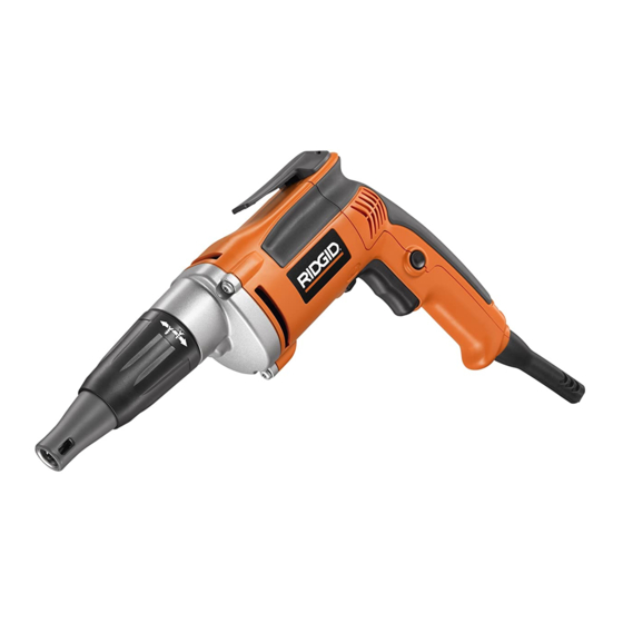 RIDGID R6000-1 Operator's Manual