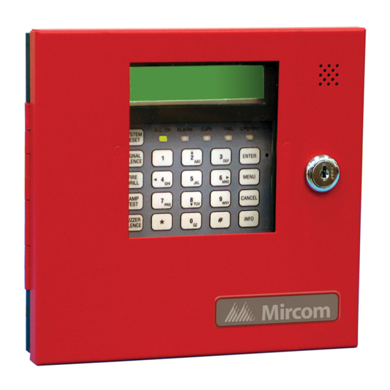 Mircom RAM-300LCD Series Installation And Operation Manual