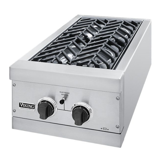 Viking VGSB5152NSS Installation Instructions Manual