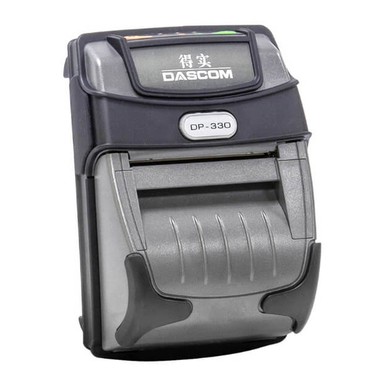 Dascom DP-330 Series Operator's Manual