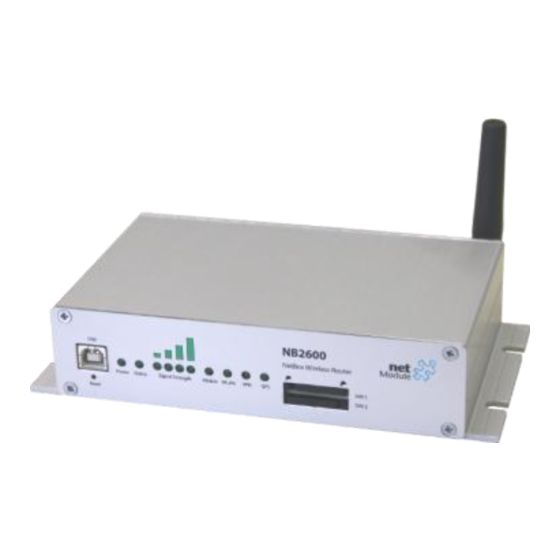 NetModule NB2500 User Manual