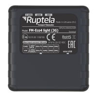 Ruptela fm-eco4 light 3g User Manual