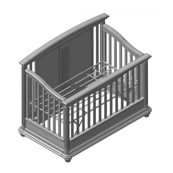 Romina 2501 CONVERTIBLE CRIB Assembly Instructions Manual
