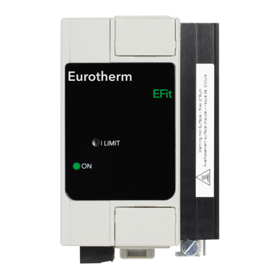 Eurotherm EFit User Manual