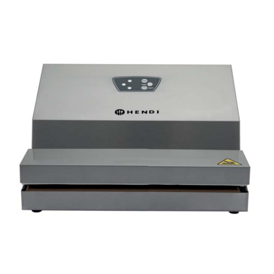 Hendi 297384 User Manual