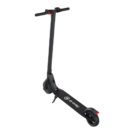 Wilfa E-WAY E1 User Manual